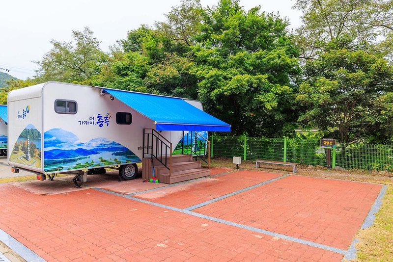봉황자연휴양림 숲속야영장 시설 사진 1