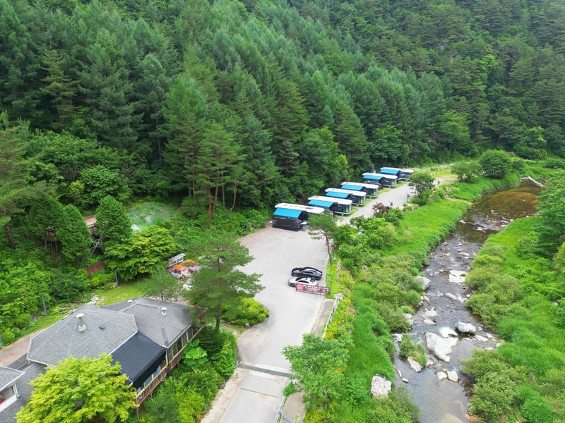 갤럭시엑스 호텔형 카라반 글램핑&펜션 시설 사진 17