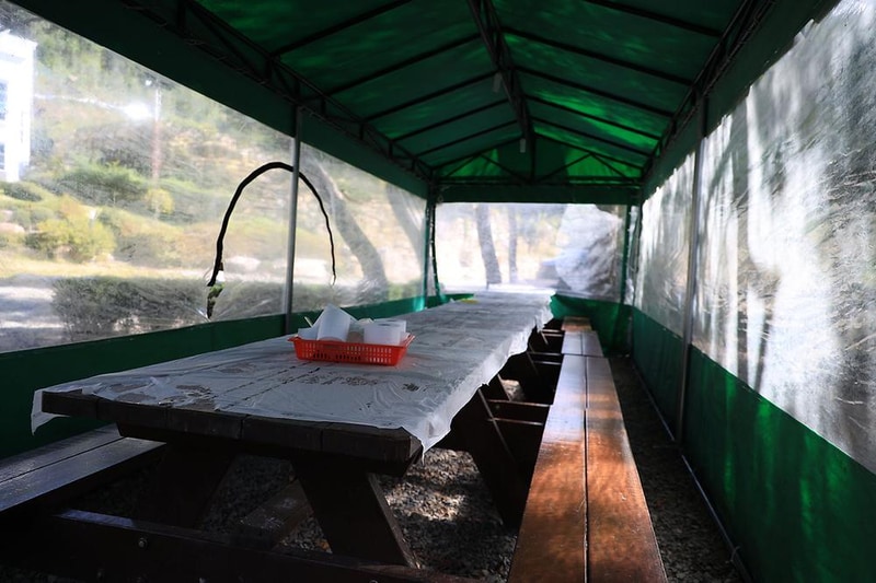 동산계곡 야영장 시설 사진 1