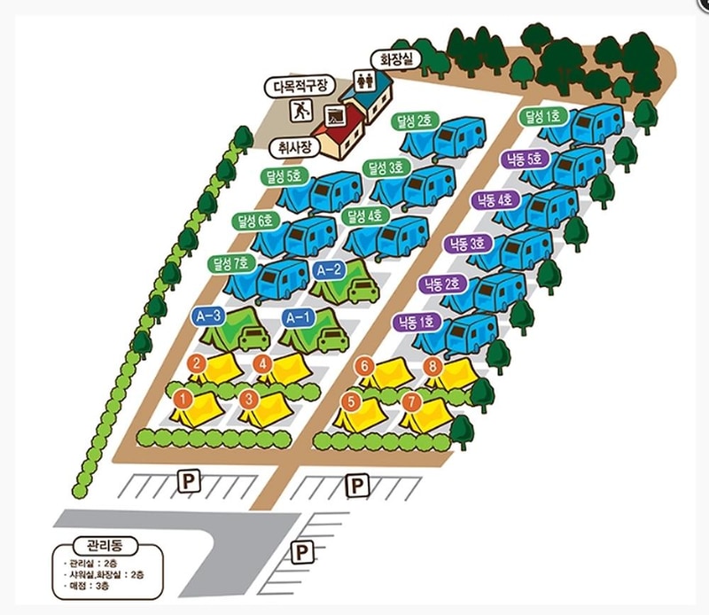 낙동강레포츠밸리 구지오토캠핑장 시설 사진 40