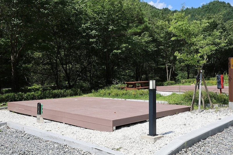 태백고원자연휴양림 자동차야영장 시설 사진 14