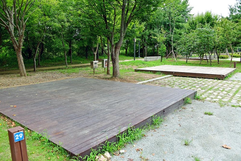 광주시민의 숲 야영장 시설 사진 7