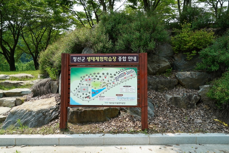 정선군생태체험학습장야영장 펫 동반 캠핑장 배치도 2