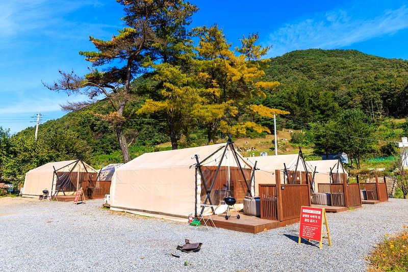 일상화 글램핑 시설 사진 19