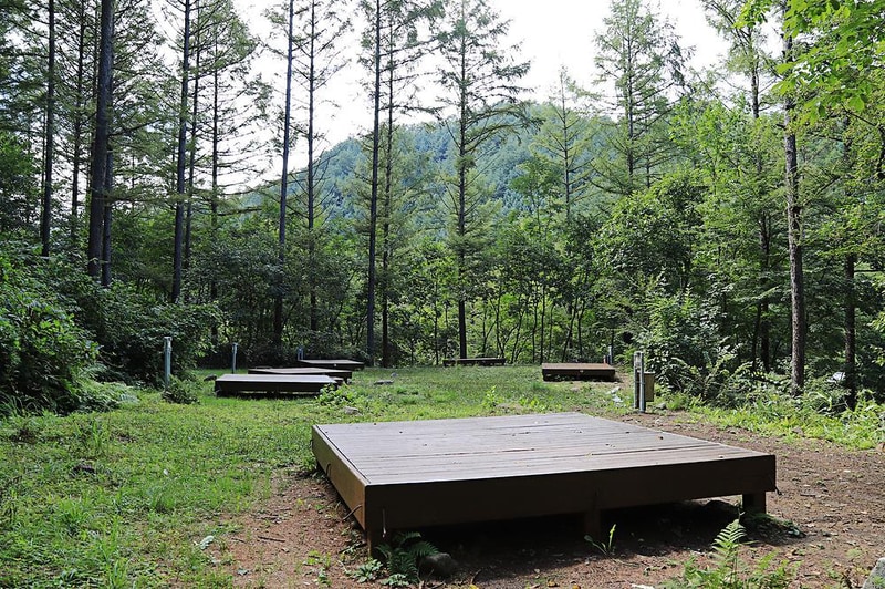 태백고원자연휴양림 야영장 시설 사진 5