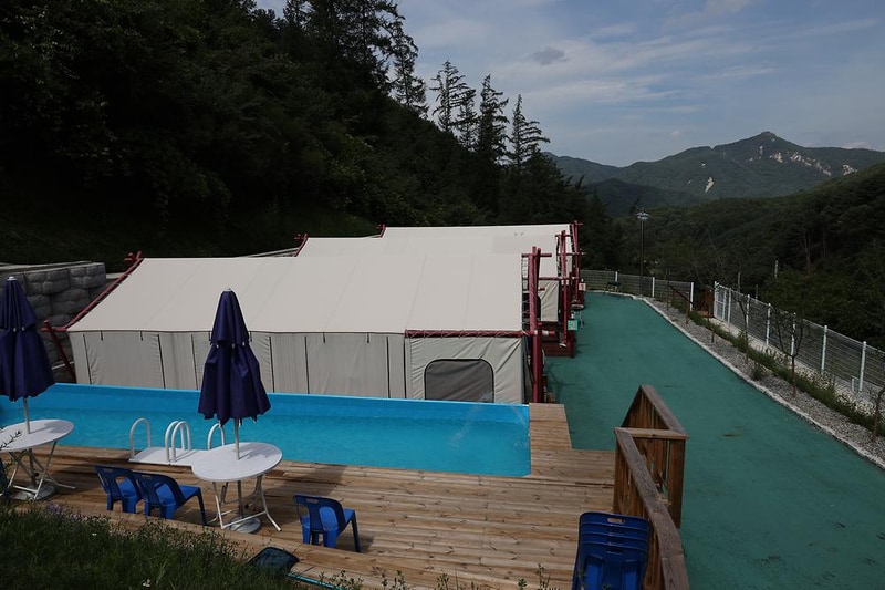 강촌 감성 글램핑 시설 사진 1