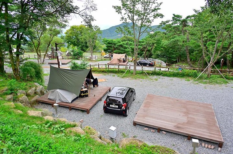 황매산미리내파크 오토캠핑장