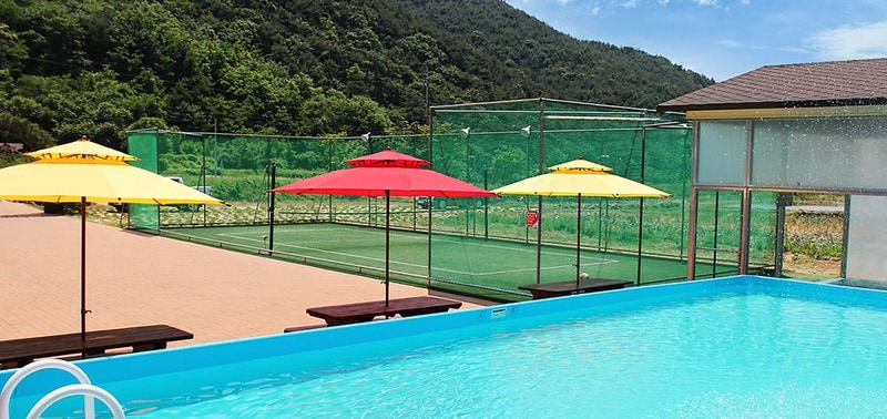 소나무 풍경 펜션 야영장 시설 사진 22