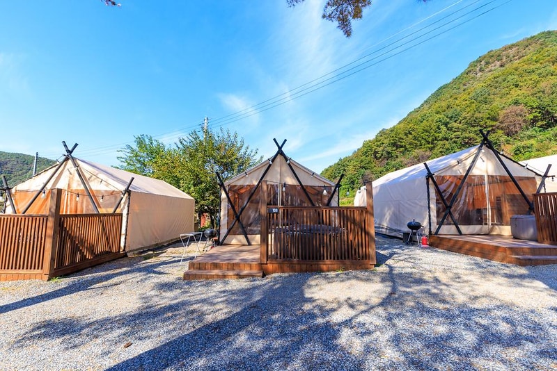 일상화 글램핑 시설 사진 18