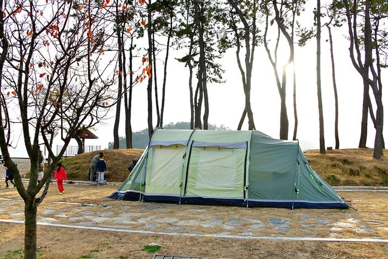 웅천친수공원 야영장