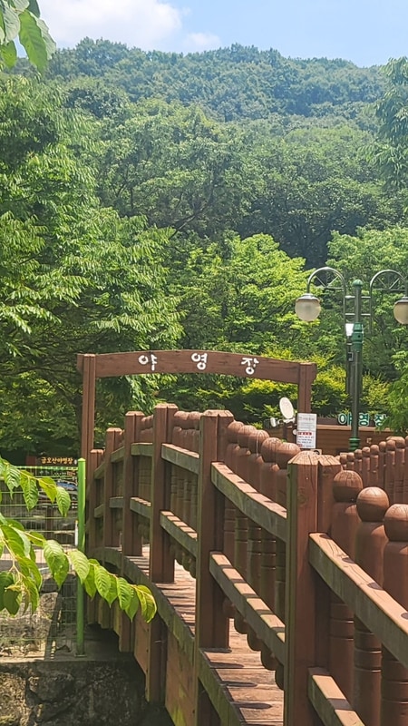 금오산 야영장
