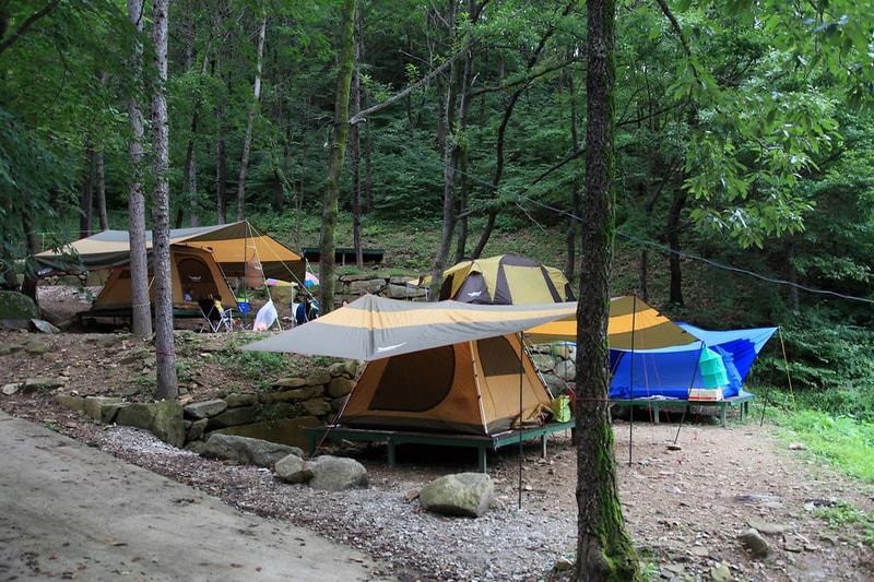 와룡자연휴양림 자동차야영장 시설 사진 17