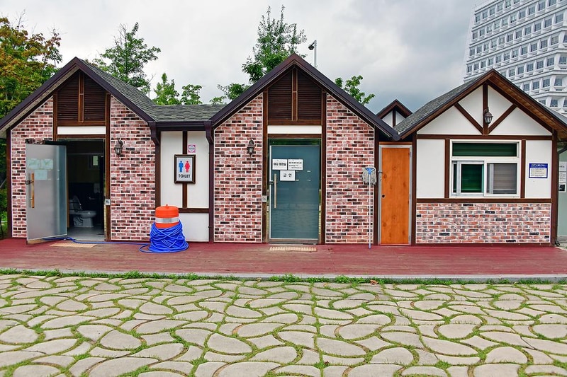 광주시민의 숲 야영장 시설 사진 1