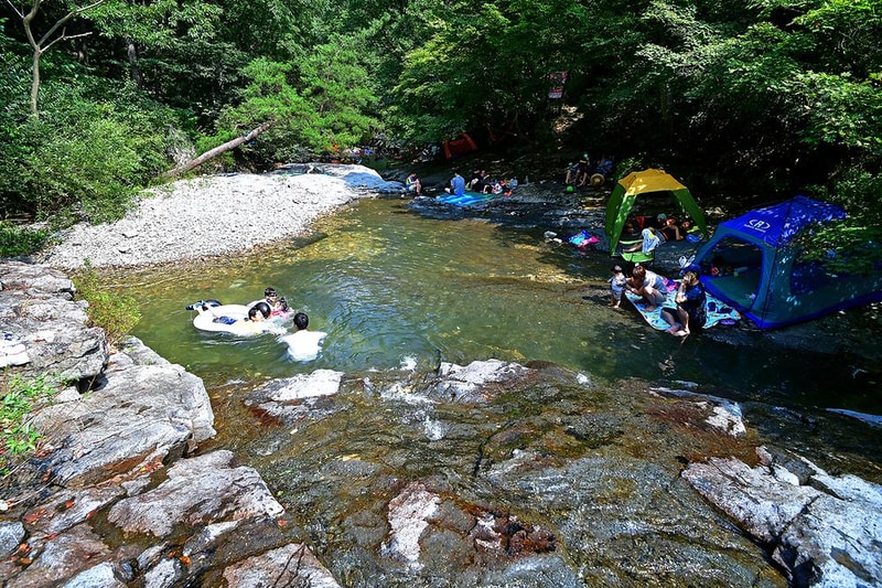 국립운장산자연휴양림 야영장 시설 사진 7