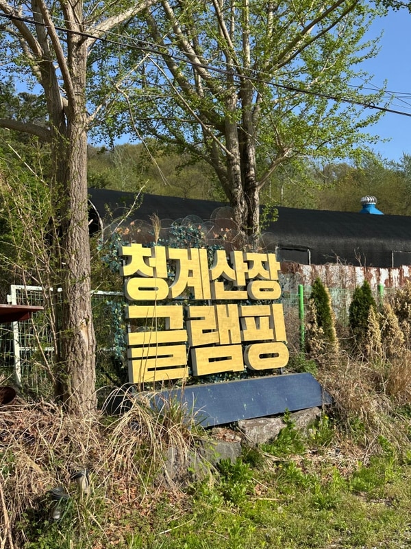 서울 서초 글램핑 청계산장 대표 사진