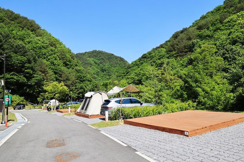 갯골자연휴양림 야영장 시설 사진 6