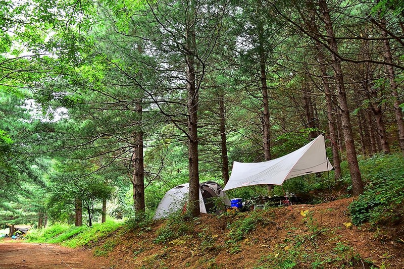 각흘계곡캠핑장 시설 사진 2