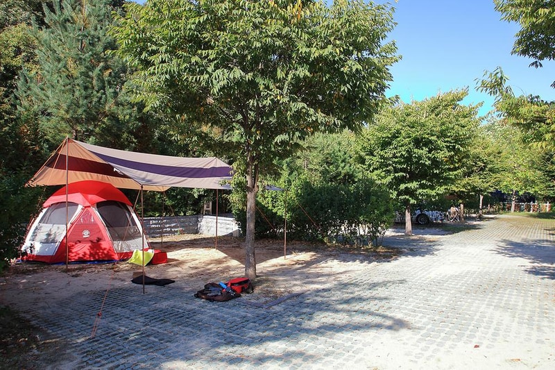 백야자연휴양림 오토캠핑장 시설 사진 3