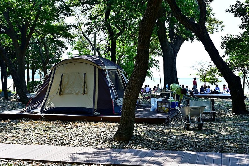 남해 힐링국민여가캠핑장 시설 사진 2