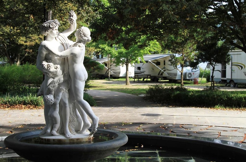 송호국민관광지 야영장 시설 사진 1