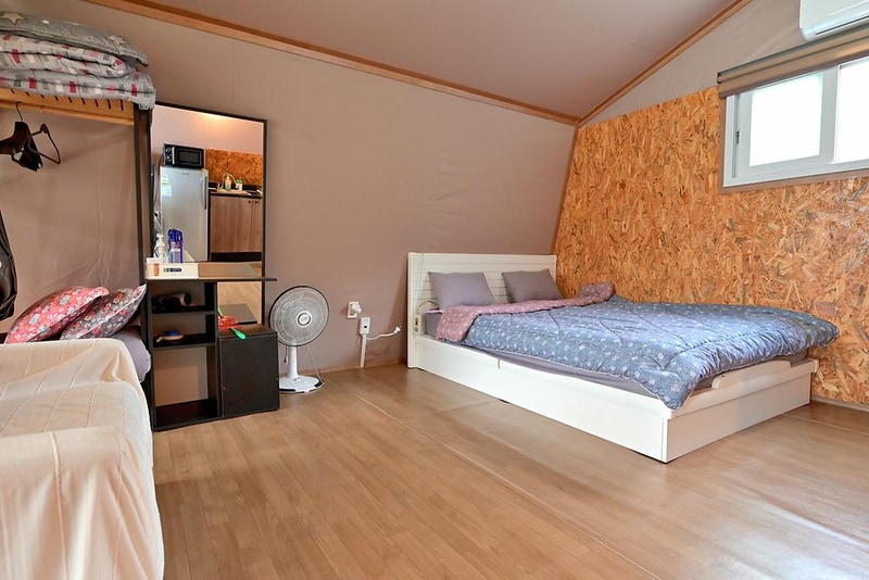 큐브 빌리지 글램핑 시설 사진 1