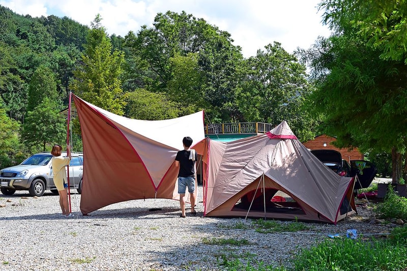 민들레동산 캠핑장 시설 사진 1
