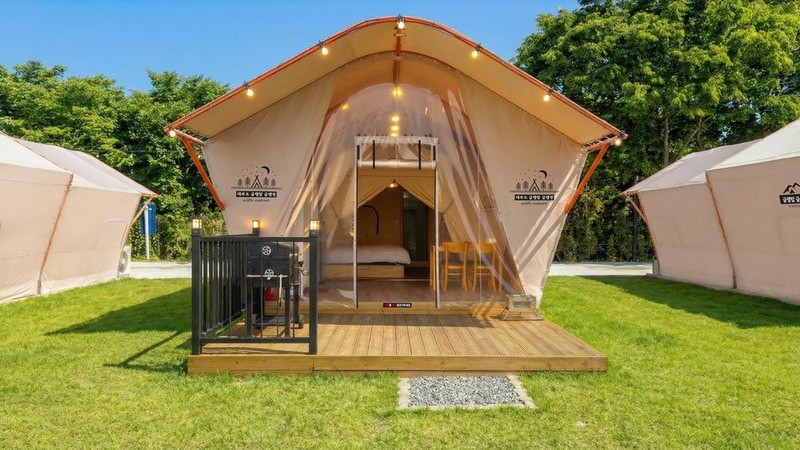 대부도 글램탑 럭셔리 글램핑 & 키즈 수영장 캠핑장 시설 사진 2