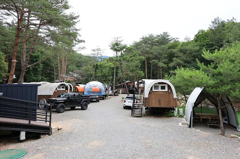 숨쉬는고래 글램핑 대표 사진