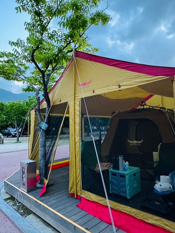 한려해상 국립공원 거제 학동자동차야영장&부산여행