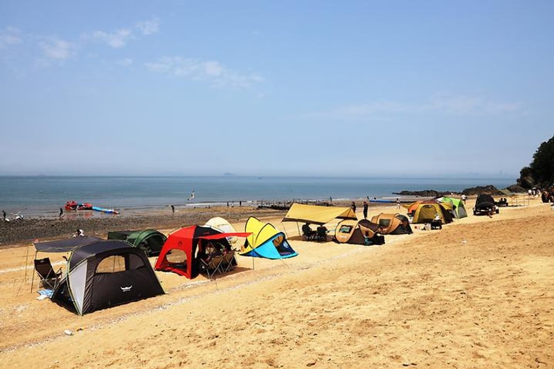 십리포해수욕장 야영장 대표 사진