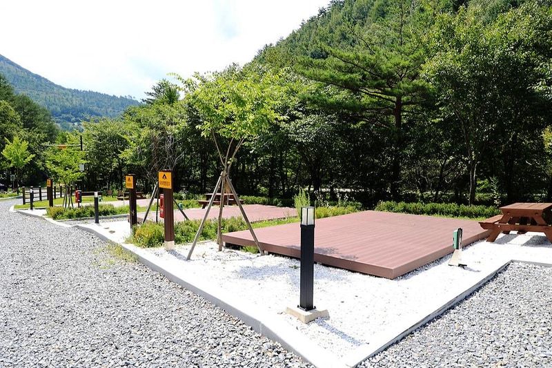 태백고원자연휴양림 자동차야영장 시설 사진 23