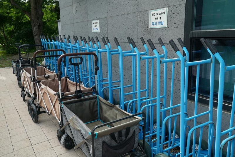 북한산 사기막야영장 시설 사진 101