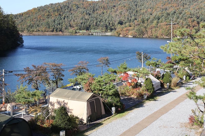 청계호수 자작나무숲 캠핑장 시설 사진 13