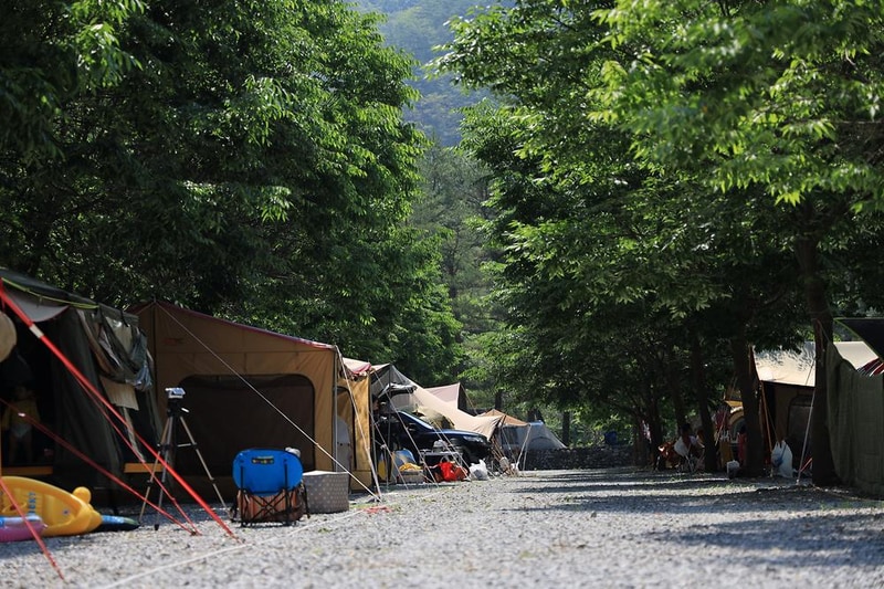 내리계곡 솔바람 캠핑장 시설 사진 2