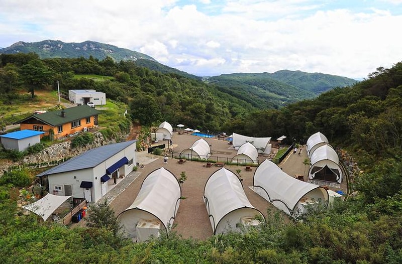 합천 머물당 글램핑 대표 사진