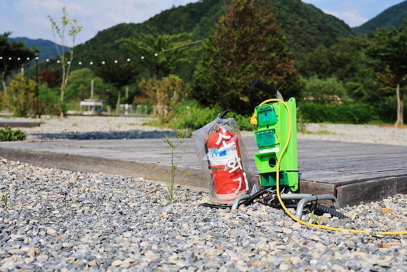 주천강 캠핑장 시설 사진 2