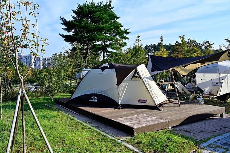 케이블카파크랜드 오토캠핑장 대표 사진