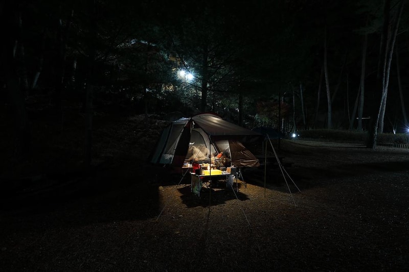 국립검마산자연휴양림야영장 시설 사진 1