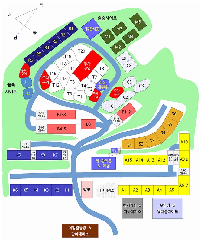 용봉산캠핑장 시설 사진 14