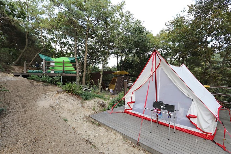 아산 영인산자연휴양림 숲속야영장 시설 사진 20