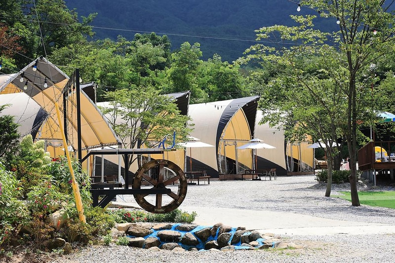 운악산 글램핑 시설 사진 1