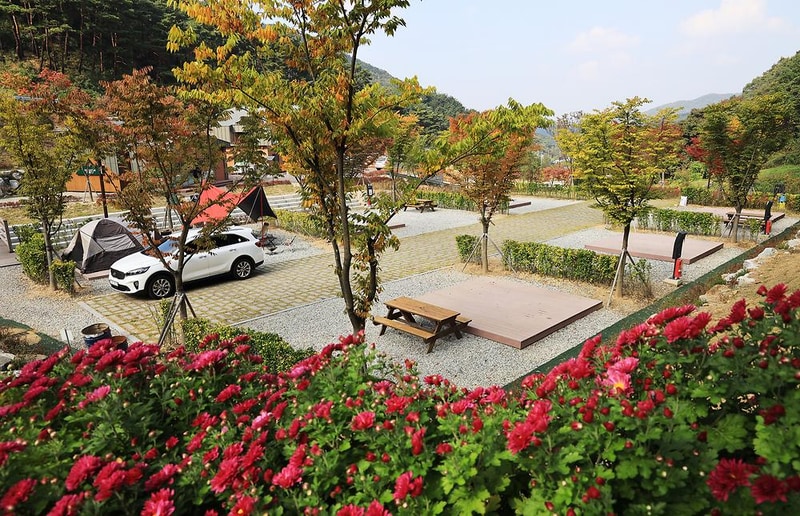 서운산 자연휴양림 자동차야영장 시설 사진 3