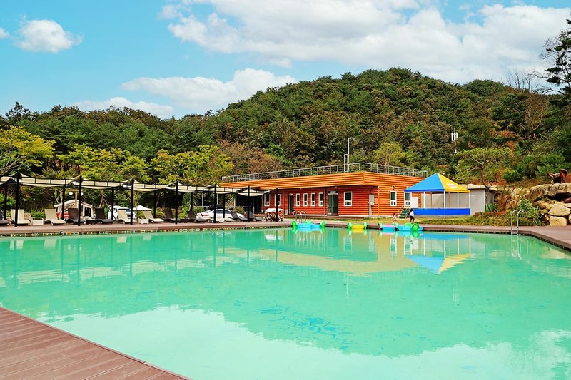 용화산테마파크 캠핑장 시설 사진 1