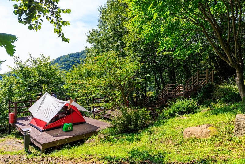 팔공산국립공원 갓바위야영장 시설 사진 26