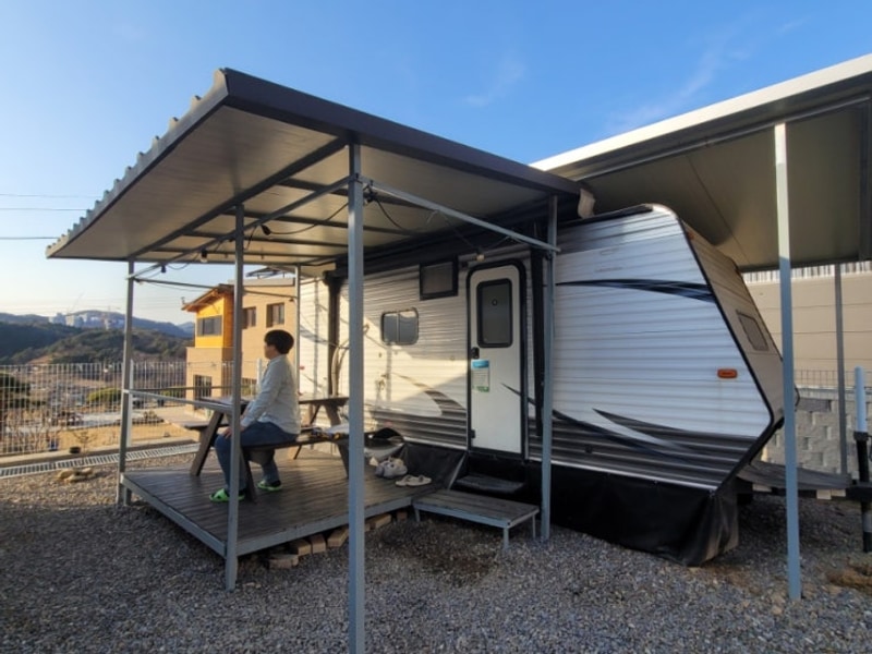 가평은하수카라반캠핑장 대표 사진