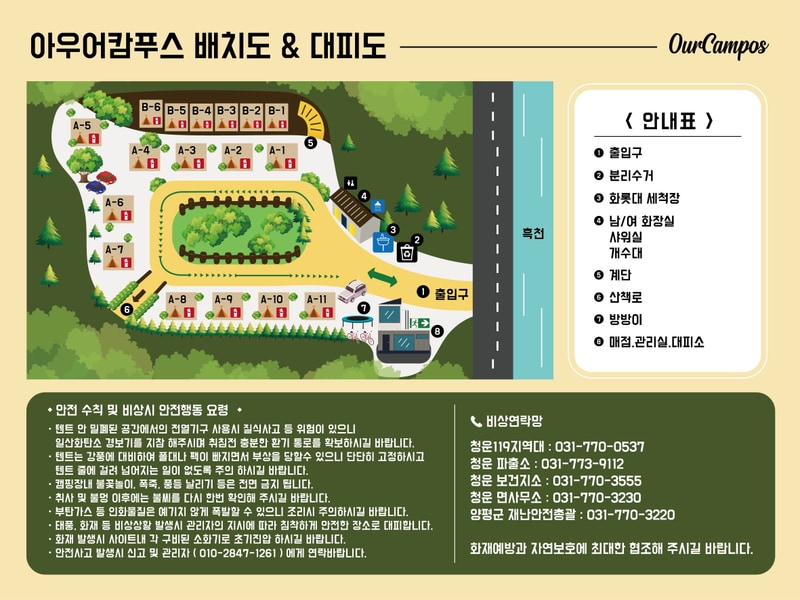 아우어캄푸스 배치도 1