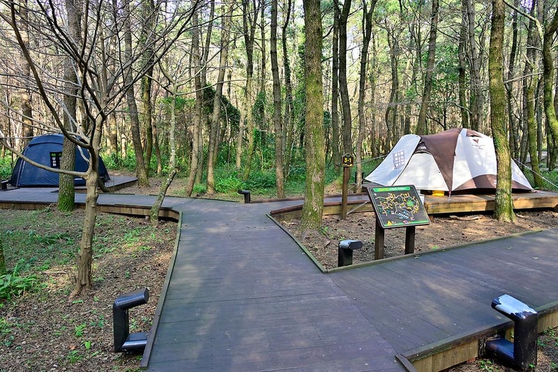 붉은오름 자연휴양림 숲속 야영장 시설 사진 42