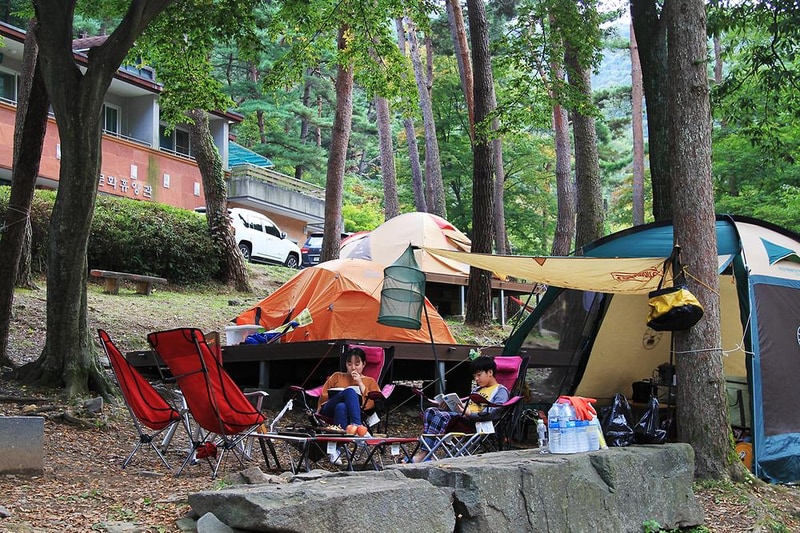 만수산 자연휴양림 시설 사진 1