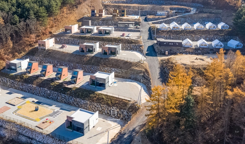 토리아이글램핑 배치도 1