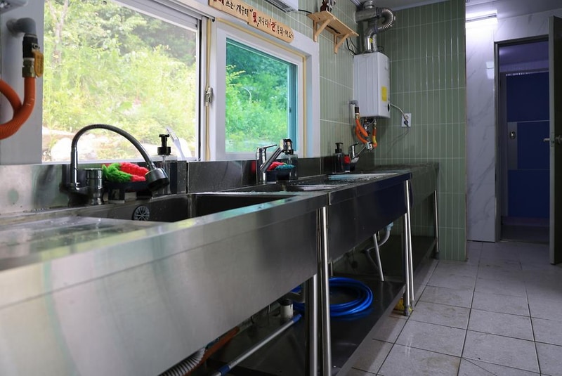 명달 야영장 시설 사진 1